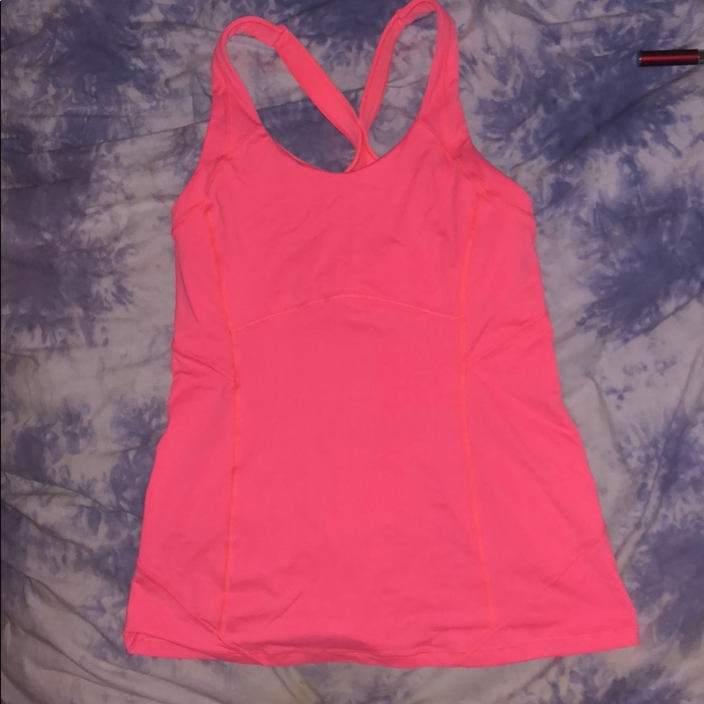 Lululemon built-in sports bra tank